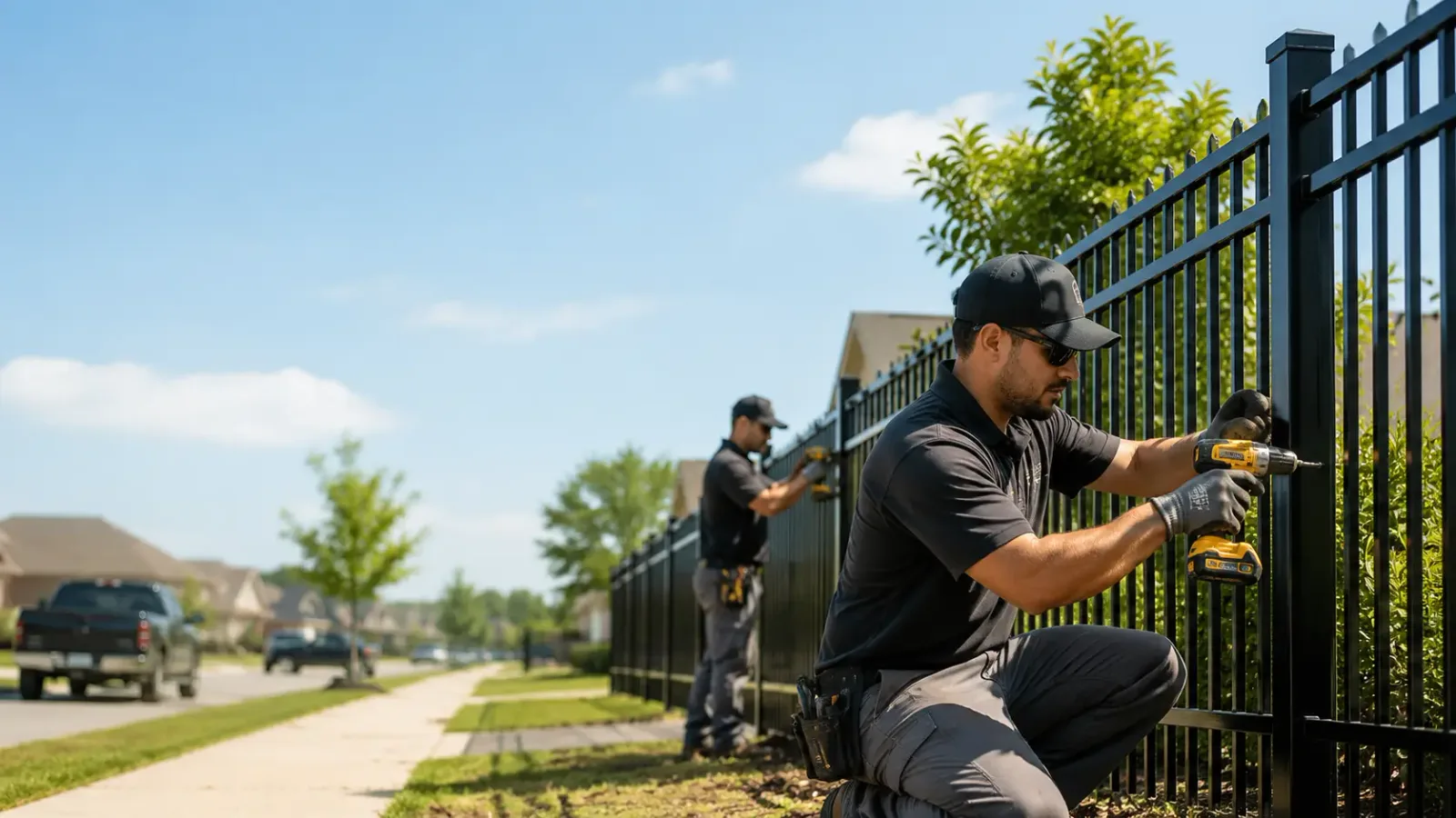 Metal Fence Installation in Taunton, MA